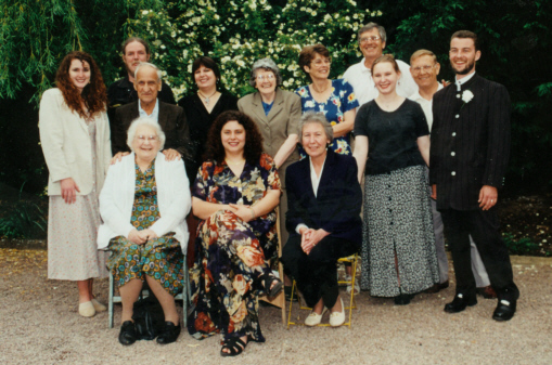 Almost the whole Annison Clan, at cousin Tara's wedding