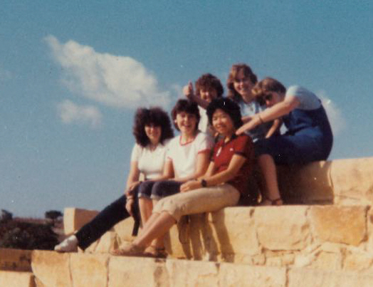 Pals from Wymondham College, in Cyprus